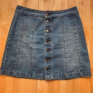 BDG Denim Mini Skirt